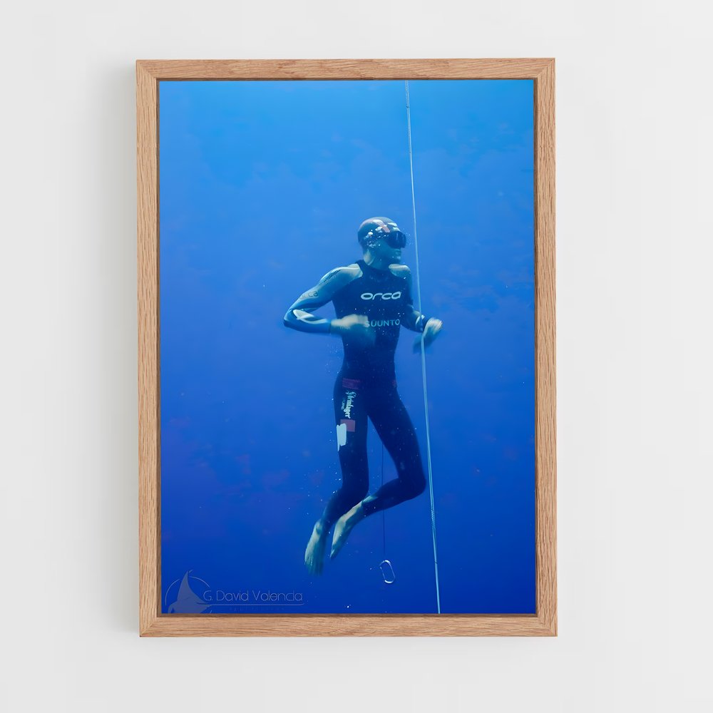 Poster William trubridge – affiche Plongée en apnée (vue 4)